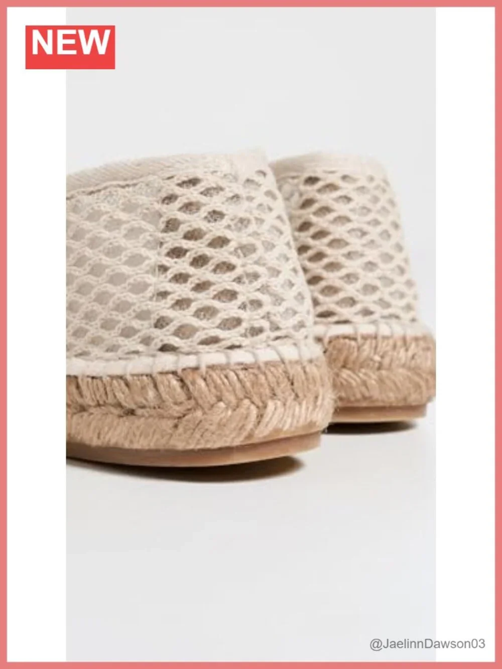 Ballet Flat Espadrilles Cushioned Rubber Sole Slip-On